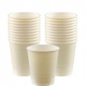 1407 Vaso 12 Col Vainilla Ivory Beige Ostion AM