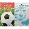 1816 Invitacion Balon Futbol Soccer Gool GM