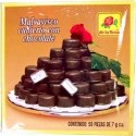 2124 Malvavisco cubierto chocolate Tapon Bianchi 50pz DLRosa
