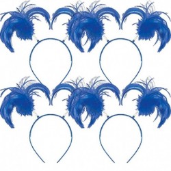 2356 Diadema chonguitos Ponytail Headband Azul AM