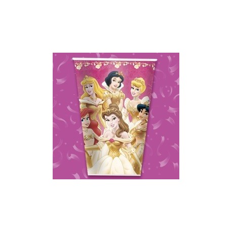 2464 Vaso Princesas Doradas Oro o Castillo QL