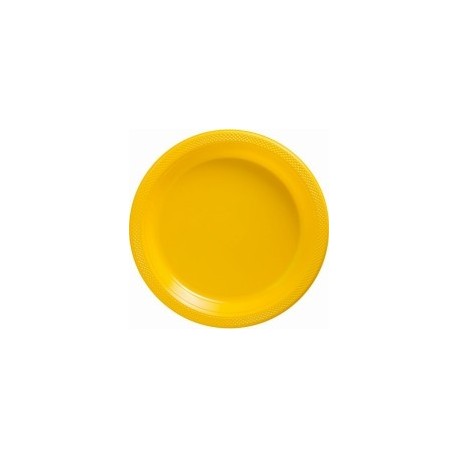 2664 Plato 9 Col Amarillo Brillante AM