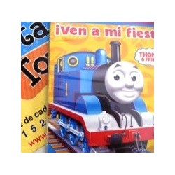 2870 Invitacion Tren Thomas & Friends GM