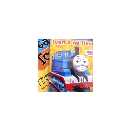 2870 Invitacion Tren Thomas & Friends GM