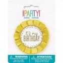 3614 Boton Its My Birthday Pin Liston Award Ribbon UNI