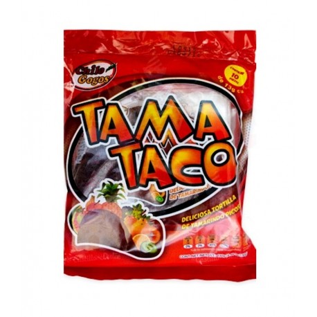 3674 TamaTaco Rueda Ostia Tortilla Tamarindo 10pz Chilogogos