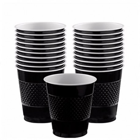 3860 Vaso 12 Col Negro AM