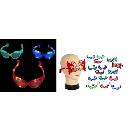 3944 Led Lentes Luz iluminacion Flash Glasses LED FOB ZEN