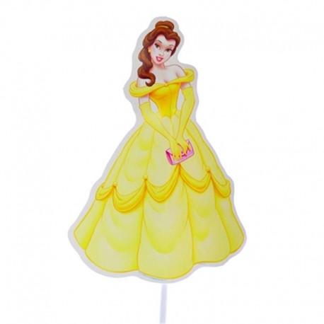 4021 Topper Bella Amarilla y Bestia GM