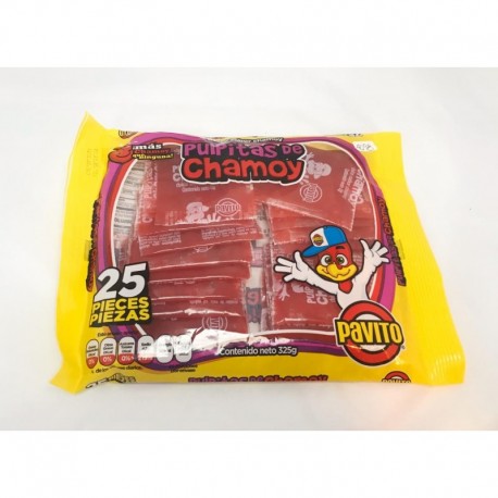 4098 Pulpa pulpita chamoy 25pz Pavito