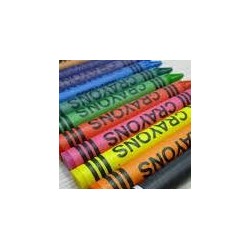 4141 Crayones Gen 6 colores en caja 6pz