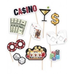 4664 Casino Foto Photo Props 10pz ZEN