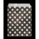 5079 Bolsa papel Puntos Negro 25pz RF