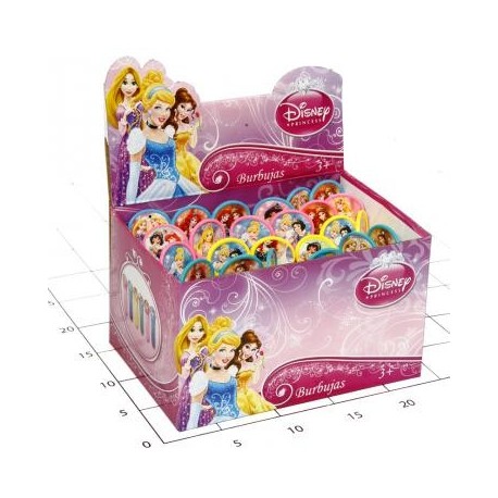 5155 Burbujas Tubo gde Princesas Disney pz