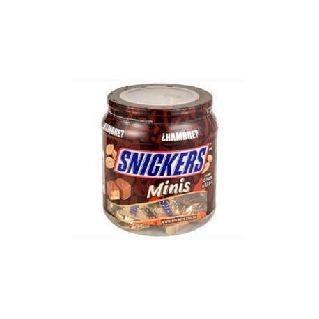 5874 Choco Vit Snickers Minis Vit 52pz