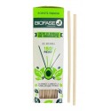 6298 Popote 25cm Biodegradable 150pz Biofase