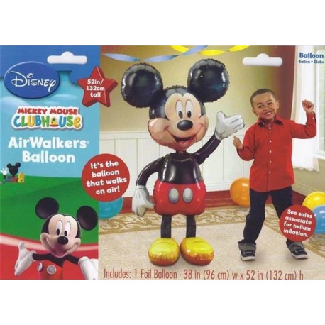 6216 Globo AWK Mickey Caminante Met