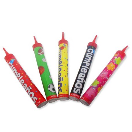 6244 Vela Luminosa Piro Gender Reveal Baby Sexo XG Jumbo ZEN