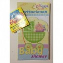 6267 Invitacion Baby Shower Carreola Verde S9200-8 GM