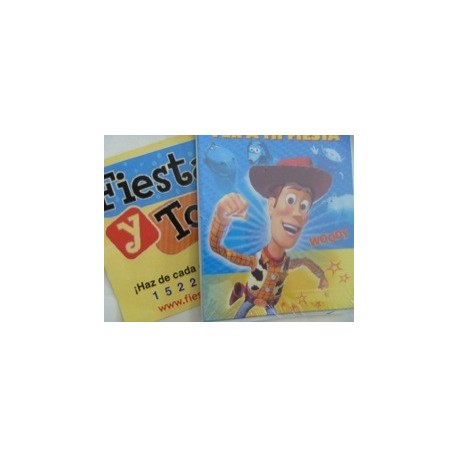 6276 Invitacion Woody Toy Story GM