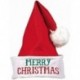 6439 Gorro Nav Santa Claus Tela Merry Christmas AM