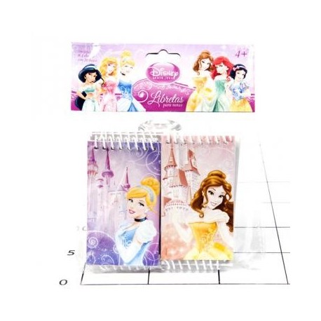 6555 Libretita Princesas 6pz