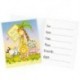 6617 Invitacion Nighty Night Bazooples Bebe Animalitos CREA