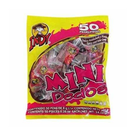 6785 Mini Dedos tamarindo 50pz INDY