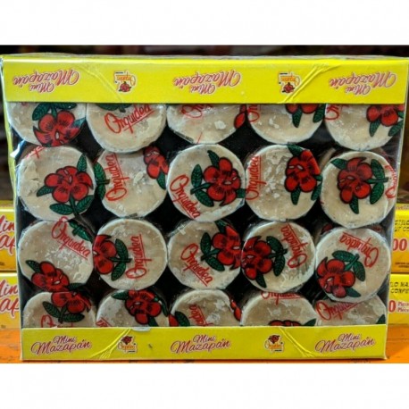 7043 Mini Mazapan Mini 5gr 100pz La Orquidea