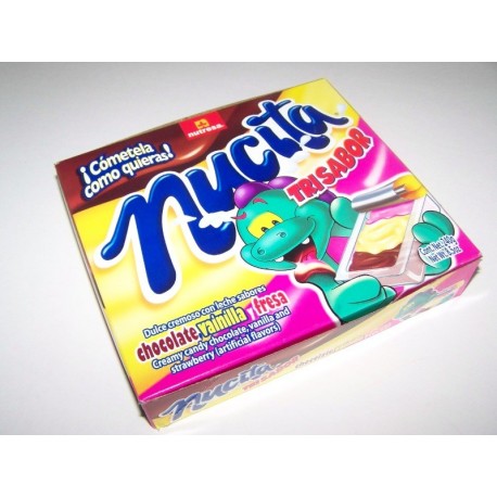 7176 Nucita Cremoso trisabor 16pz Nutresa