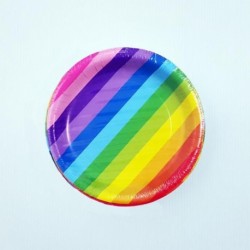 7393 Plato 7 Pride Rainbow Arcoiris GM