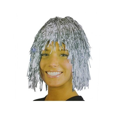 7414 Peluca Metalica Tinsel wig Ringo Economica FOB ZEN