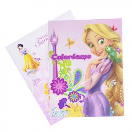 7440 Enredados Rapunzel CUARTO Cuad Color stickers GM