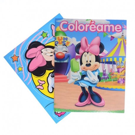 7445 Mickey Mouse CUARTO Cuad colorear sticker GM