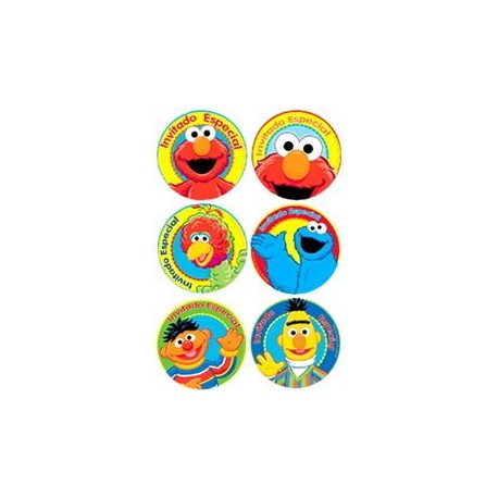 7564 Distintivo Elmo Plaza Sesamo Sesame St GM