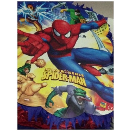 7660 Piñata Sil Spiderman Hombre Araña GM