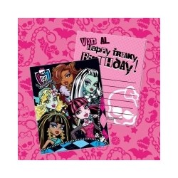 7692 Invitacion Monster High QL