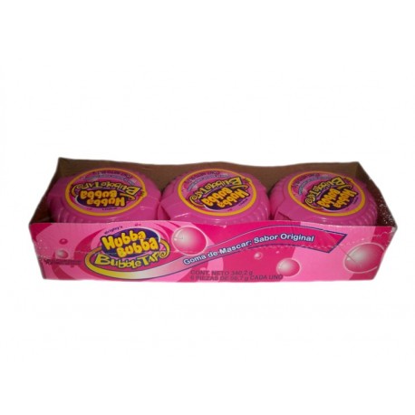 7710 Hubba Bubba Frutas (rosa) 6pz Wrigley