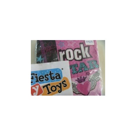 7723 Servilleta Ch Rocker Girl Rock Star AM