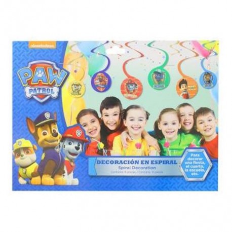 7747 Paw Patrol Decor Espirales GM