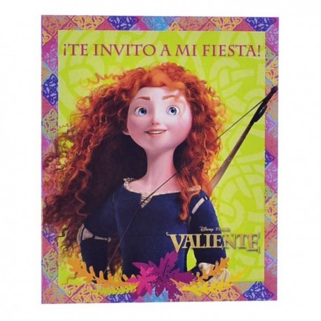 7943 Invitaciones Valiente Brave GM