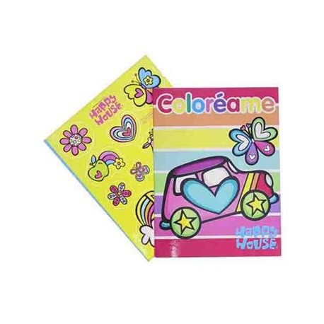 7968 Happy House CUARTO Cuad Color stickers Happy House GM