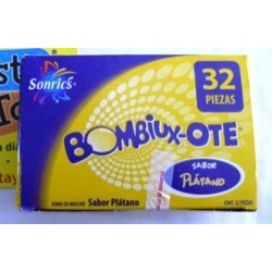 7990 Chicle Bombiux OTE 32pz Sonrics