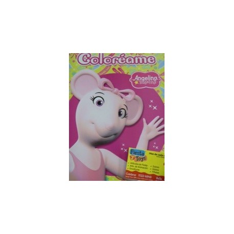 8010 CARTA Cuaderno Colorear Angelina Ballerina GM