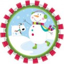 8065 Plato 7 Joyful Snowman Alegre Muñeco De Nieve NAV AM