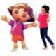 8223 Globo AWK XL Dora Explora 132cm Caminante Met