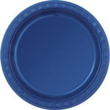 8334 OFERTA Plato 7 Col Azul Rey Marino UNI