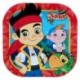 8347 Plato 9 Cuad Jake y los Piratas Disney GM
