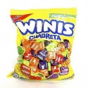 8437 Winis cuadretas caramelo suave 690gr 300pz Dulco