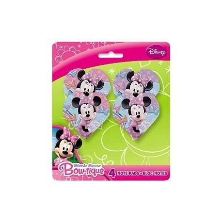 8585 PREMIO Minnie Mouse Note Pad Block Notas 4pz UNI